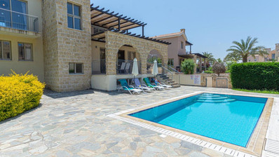 Seafront 3-Bed Villa in Polis with Private Pool