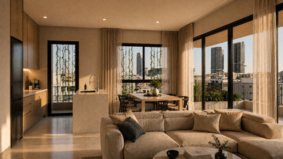 Modern 3-Bedroom Apartment in Neapolis Gated Complex