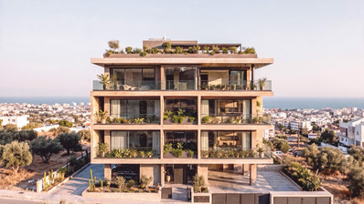 Modern 2-Bed Germasogeia Apartment in Gated Complex