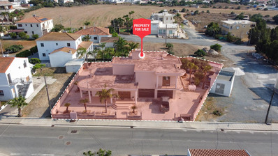 Spacious 3-Bed House on Large Plot in Frenaros For Sale