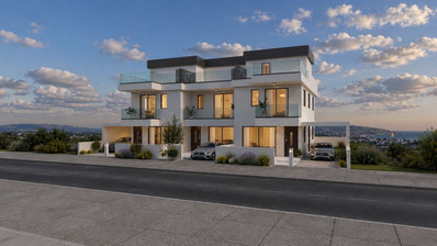 Modern 3-Bed Townhouse with Private Pool located in Kiti