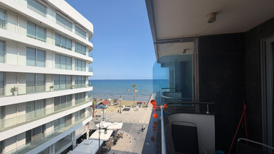 Furnished Seafront 2-Bed Apartment with Sea Views