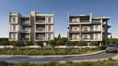 Modern 2-Bed Apartment with Pool, Tombs of the Kings