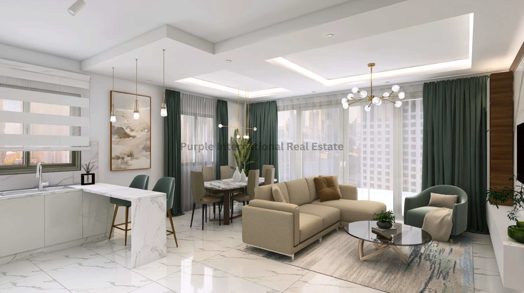 Apartment in Livadia - view 1