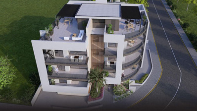 2-Bedroom Penthouse with Private Roof Garden Close to the Port Area of Larnaca