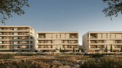 Modern 1-Bed Apartment in Germasogeia with Pool & Gym