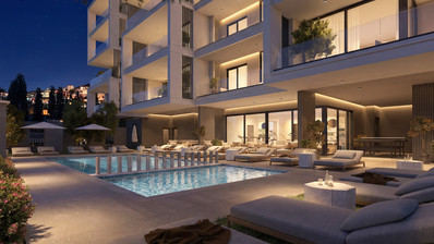 Modern 2-Bed Apartment in Germasogeia with Pool & Gym