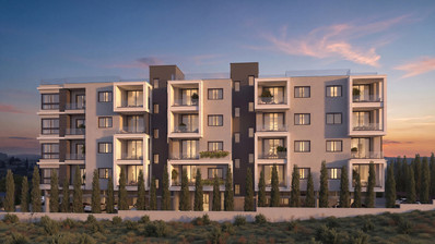 Modern 2-Bed 3rd Floor Apartment in Germasogeia