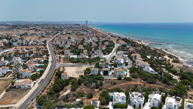 Sea Front 5000m2 Plot in Ayia Thekla